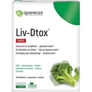 Detox Kuur - Liv-Dtox® - 60 Capsules - Mariadistel - Kurkuma - Broccoli