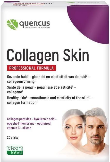 Quercus Collagen skin 20 stuks