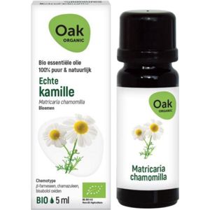 Oak - Kamille - Echte Bio - 5 Milliliter - Essentiële Olie