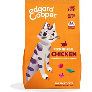 Edgard & Cooper Brokjes - Kattenvoer - Kip - 2 kg