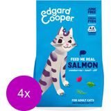 4x Edgard & Cooper Kattenvoer Adult Zalm 2 kg