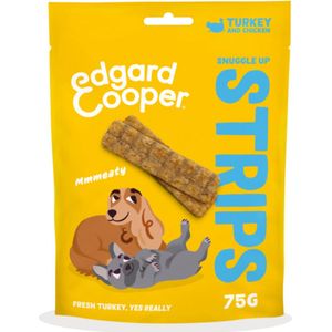 Edgard & Cooper Adult Strips Kalkoen - Kip 75 gr