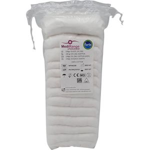 Watten Zig Zag - 100gr - Extra zacht - Gemaakt van 100% gebleekt katoen - MediRange