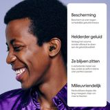 Loop - Experience 2 - Oordopjes - Geluidsdemping - Gehoorbescherming - 17 dB Hifi Geluidskwaliteit