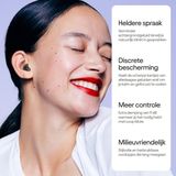 Loop - Engage 2 Plus - Oordopjes - Alledaagse Geluidsdemping - Helder Spraakgeluid