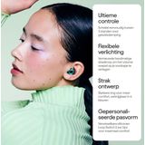 Loop Switch 2 - Oordopjes - Zwart - Siliconen - Handmatige Draaiknop