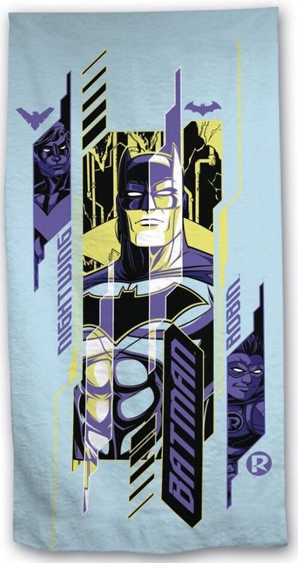 Batman - Strandlaken - Blauw - 100% Polyester
