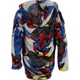 SpiderMan Hoodie Fleece deken, Jump - Kind (One Size ) - Polyester