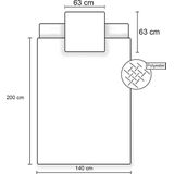 Minecraft Dekbedovertrek, Animals - Eenpersoons - 140 x 200 - Polyester