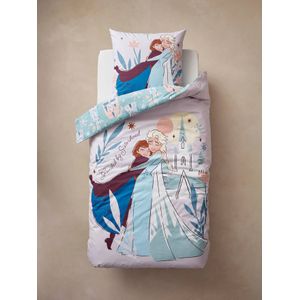 Set dekbed + kussensloop kind Disney Frozen ecru