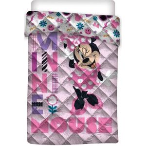 Minnie Mouse Beddensprei - Quilt - Deken - Flowers - Bloemen