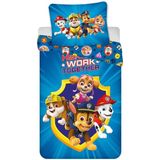 PAW Patrol - Hero's Work Together - Dekbedovertrek - Multi - 140 x 200 cm - 65 x 65 cm