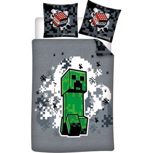 Minecraft - Dekbedovertrek - Multicolor - Polykatoen