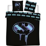 Dekbedovertrek - Grijs - Katoen - 140x200 cm