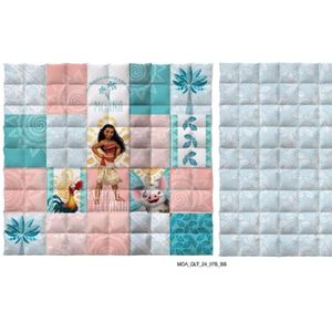 Sprei - Moana - Explore Oceania - 140x200 cm - Dubbelzijdig - 100% Polyester