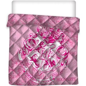 Harry Potter - Draco - Sprei - Roze - Polyester - Tweepersoons