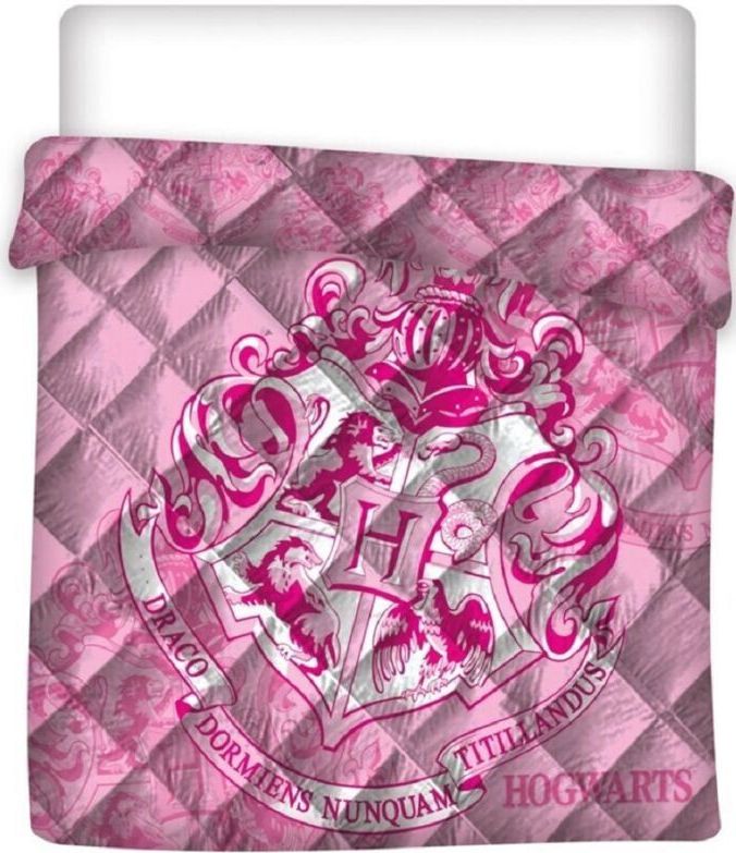 Harry Potter - Draco - Sprei - Roze - Polyester - Tweepersoons