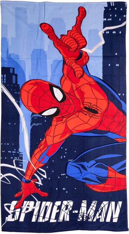 Spider-Man - Strandlaken - Rood - 100% Polyester