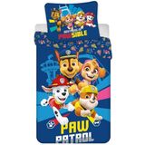 Dekbedovertrek - Wit - Katoen - 140x200 cm