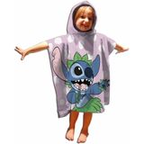 Stitch - Poncho - Roze - 100% Polyester