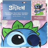 Stitch - Poncho - Roze - 100% Polyester