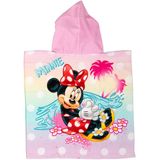 Minnie Mouse - Handdoek Poncho - Polyester - 55x110cm
