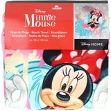 Minnie Mouse - Handdoek Poncho - Polyester - 55x110cm