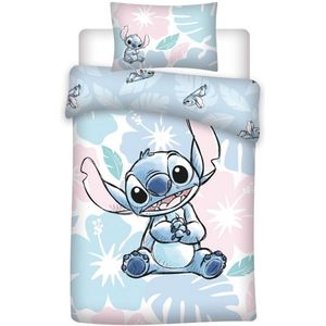Disney - Lilo & Stitch BABY - Dekbedovertrek Sweet - Blauw - Katoen