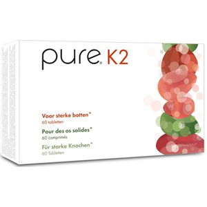 Vitamine K2 - 180µg - Voedingssupplement - Ondersteunt Bloedstolling en Botgezondheid