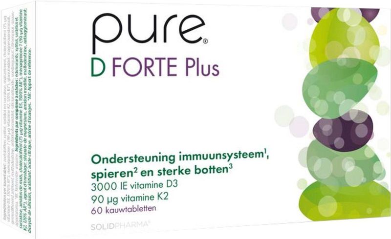 Vitamine D3 - Vitamine D3 - 60 Capsules - Voedingssupplement