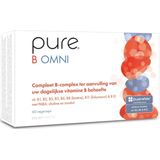 Pure B Omni - Vitamine B-Complex - Hooggedoseerd - Biologisch Actief