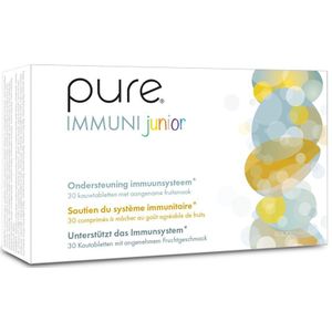 Pure Immuni Junior 30 Kauwtabletten