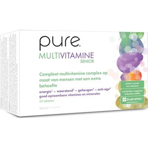 Multivitaminen - Voor Volwassenen - Geschikt voor 60-Plussers en Risicopatiënten