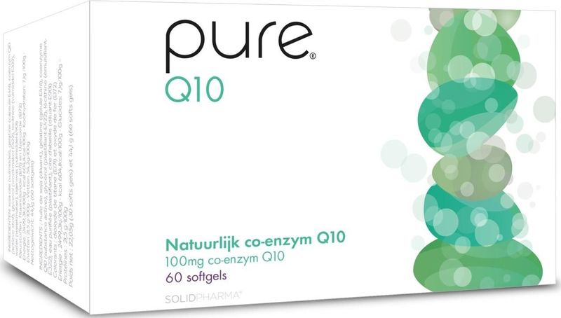 Coënizym Q10 - 60 Capsules - Natuurlijk Gefermenteerd - Vrij Van Additieven