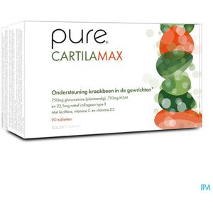 Pure Cartilamax - Glucosamine - MSM - Collageen Type II - Vitamine C - 120 Capsules