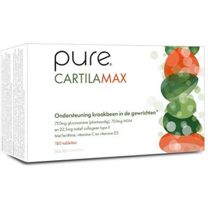 Pure Cartilamax - Glucosamine - MSM - Natief Collageen Type II - Vitamine C