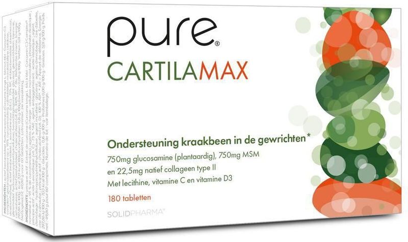 Pure Cartilamax - Glucosamine - MSM - Natief Collageen Type II - Vitamine C