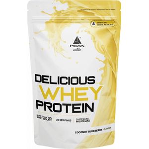 Peak Delicious Whey Protein (900g) Coconut Blueberry - Eiwitten - Wei-eiwit Mix
