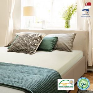 Matras Izi Sleep - 130x190 - koudschuim - premium plus tijk - 15 cm - zacht