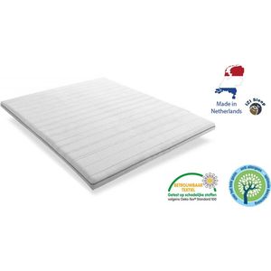 IZI Sleep Topper – 150x200 – koudschuim – premium tijk - 9 cm hoog
