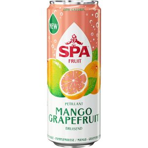 Spa Fruit - Sparkling Mango Grape - Blik - 24 x 250 ml