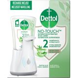Dettol - Handzeep - Automatische Zeepdispenser - No Touch - met navulling Hydraterende Aloë Vera 250ml - Antibacterieel