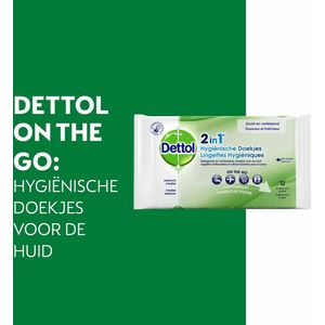 Dettol Hygienische Doekjes 2 in 1 - 12 stuks