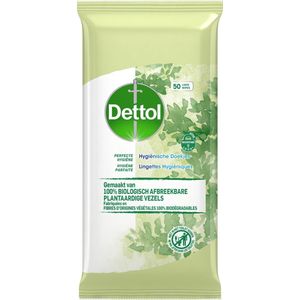 Dettol Schoonmaakdoekjes Bio afbreekbaar Cleanser - 50 stuks