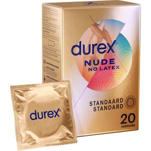Durex Condooms - Nude - Latexvrij - Huid op Huid Sensatie - 20 stuks