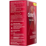 Condooms - Durex Condooms - Thin Feel - Extra Dun - 20 stuks
