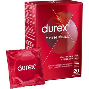 Condooms - Durex Condooms - Thin Feel - Extra Dun - 20 stuks