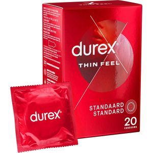 Condooms - Durex Condooms - Thin Feel - Extra Dun - 20 stuks