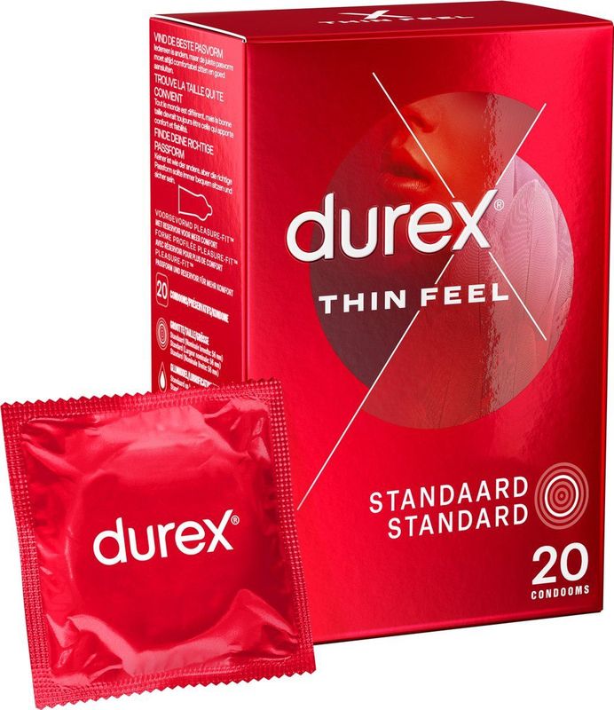 Condooms - Durex Condooms - Thin Feel - Extra Dun - 20 stuks