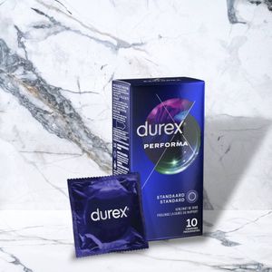 Durex - Condooms Performa - Met Vertragende Gel Voor Langer Plezier - 10st